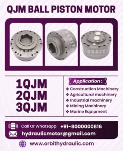 1QJM21-0.63S Spherical Piston Hydraulic Motor in India