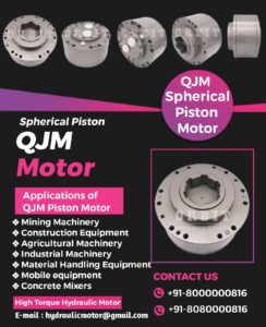 1QJM32-4.0S2 Spherical Piston Hydraulic Motor in India