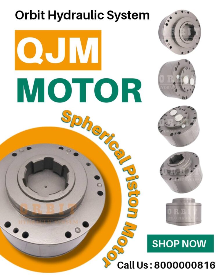 QJM Spherical Piston Hydraulic Motor in Mumbai Maharashtra India