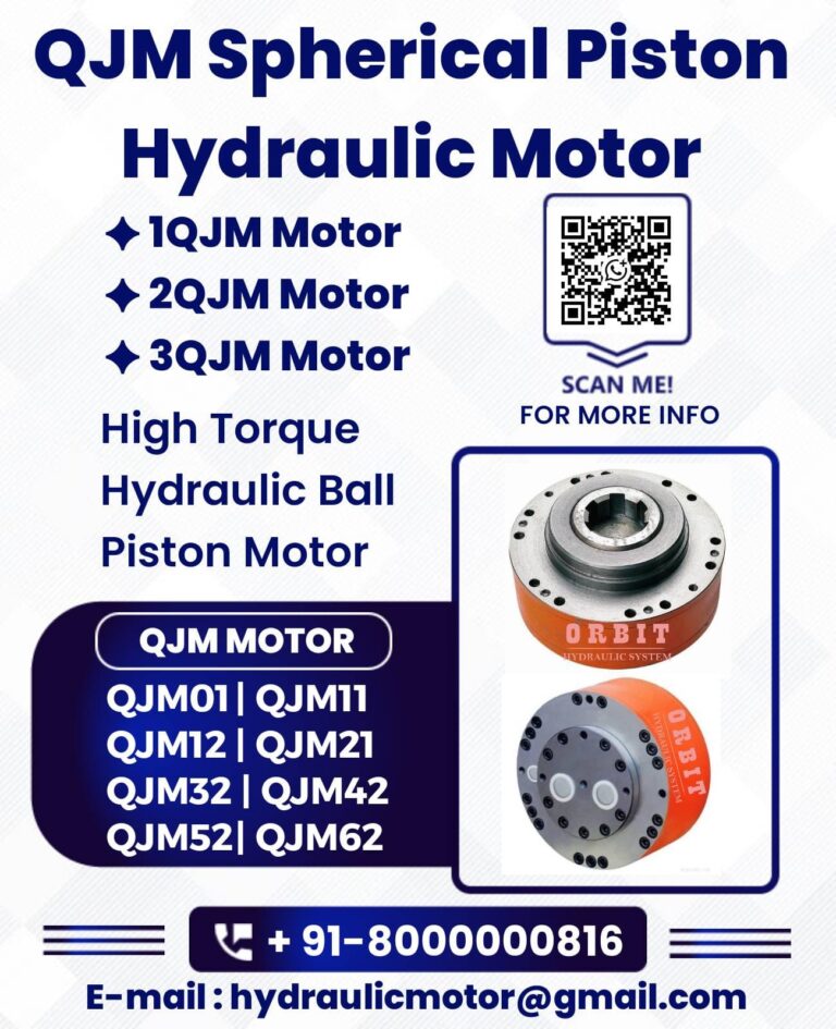1QJM001 Hydraulic Motor Manufacturer