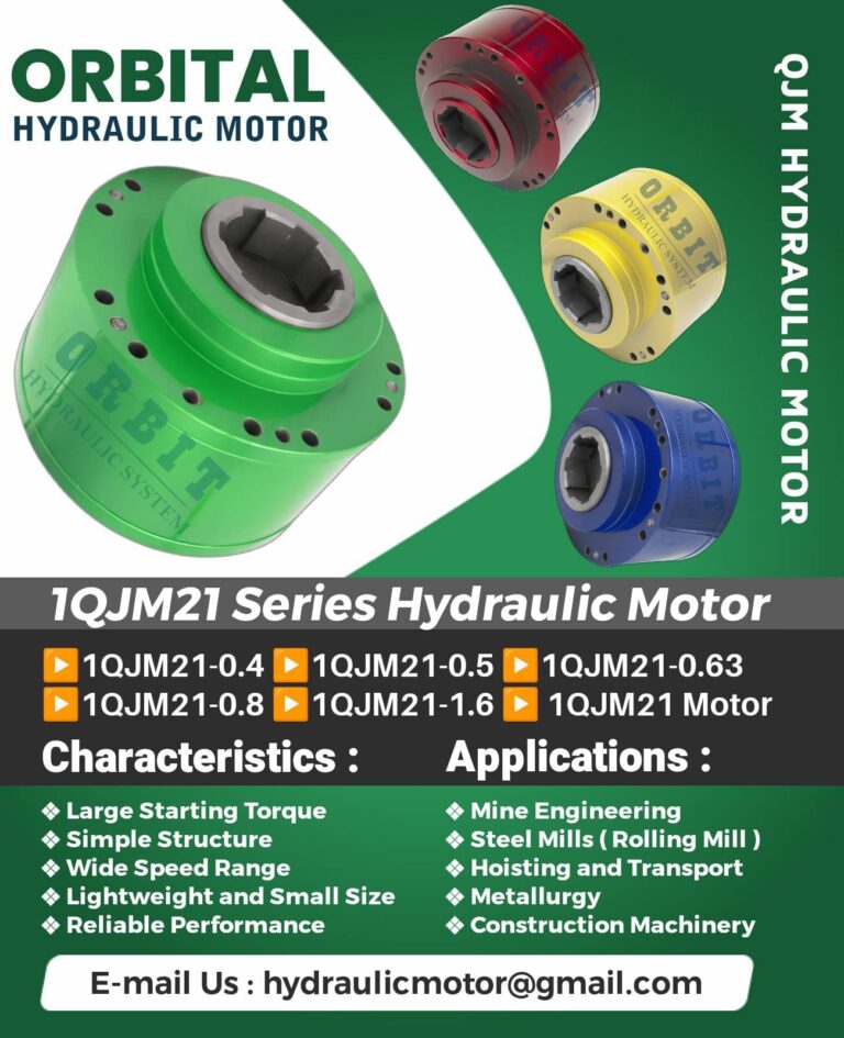 1QJM21-1.25Z3(Ze3) Spherical Piston Hydraulic Motor in India