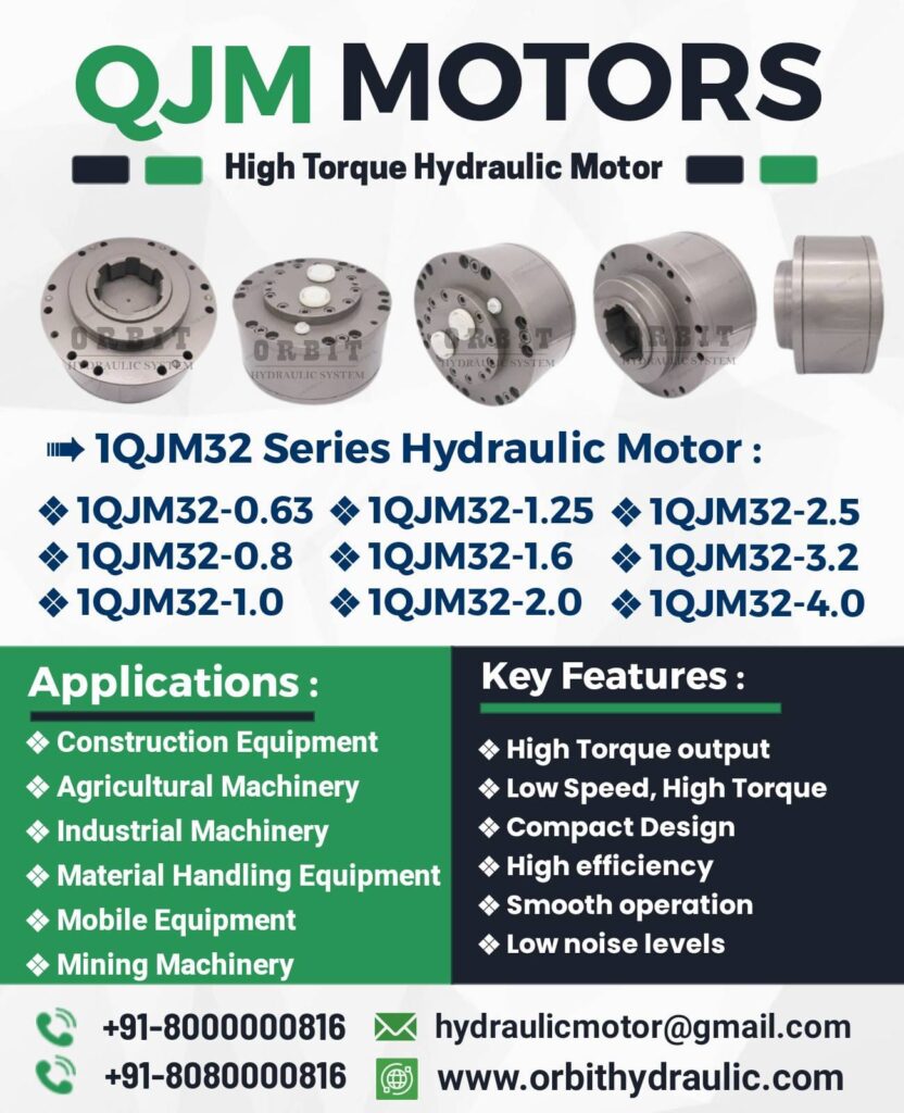 1QJM32 Hydraulic Motor Manufacturer