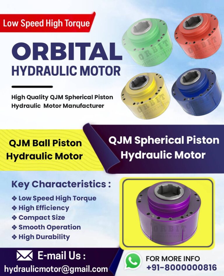 1QJM12 Hydraulic Motor Manufacturer